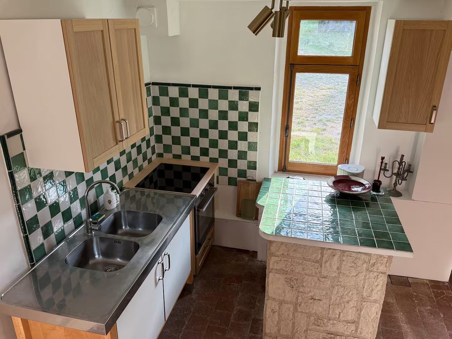 La cuisine équipée du gîte